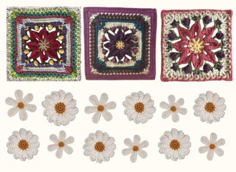 crochet flowers