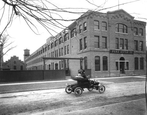 Photo of the Ford Piquette Avenue Plant