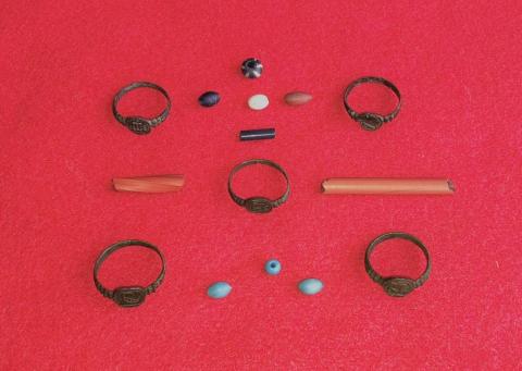 Rings, beads