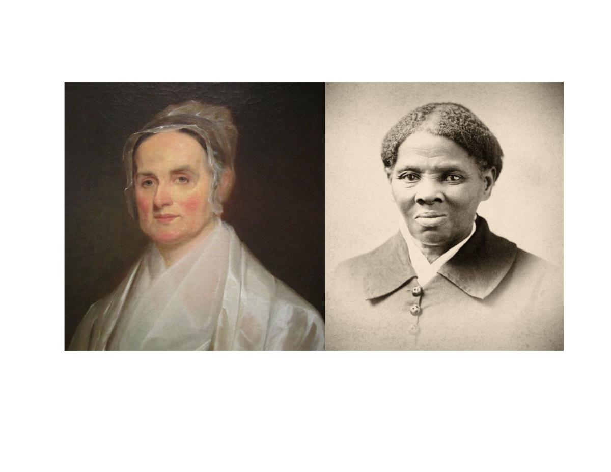 Images of Lucretia Mott and Harriet Tubman